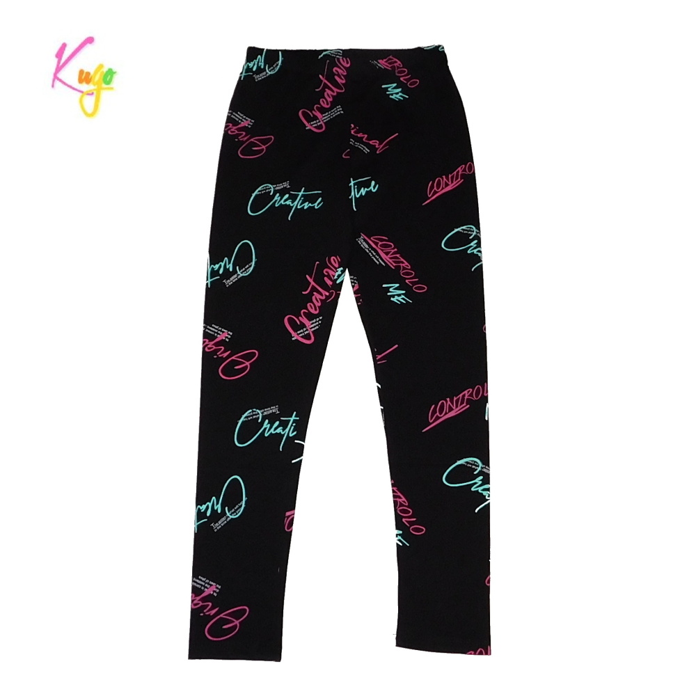 Dívčí legíny Kugo SL3557 černé